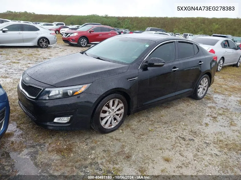 5XXGN4A73EG278383 2014 Kia Optima Ex