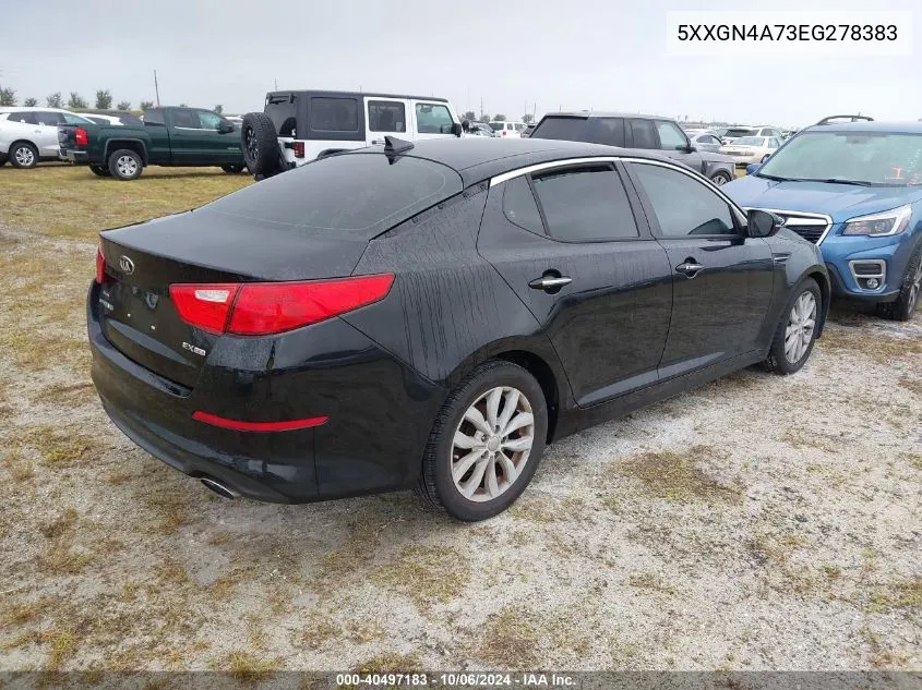 5XXGN4A73EG278383 2014 Kia Optima Ex