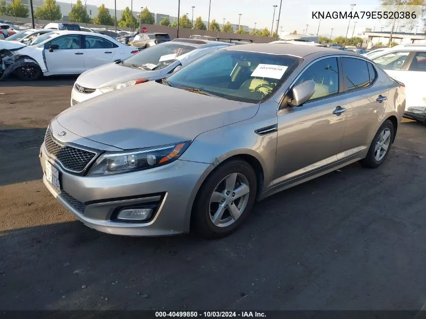 KNAGM4A79E5520386 2014 Kia Optima Lx