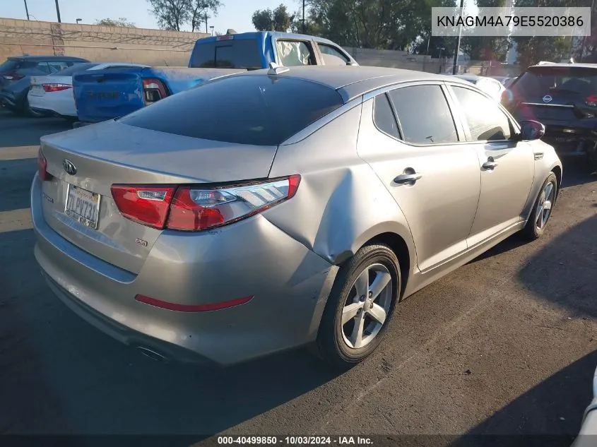 KNAGM4A79E5520386 2014 Kia Optima Lx