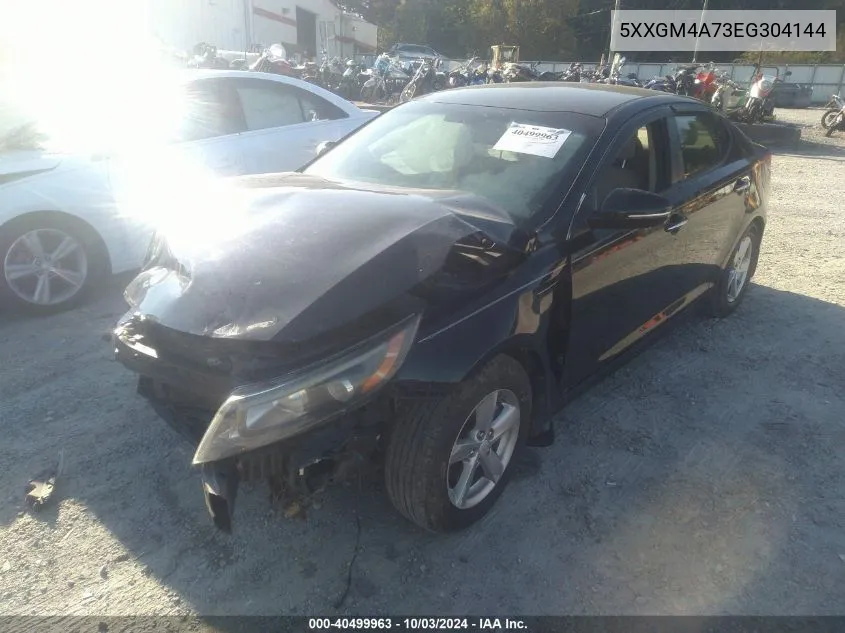 5XXGM4A73EG304144 2014 Kia Optima Lx