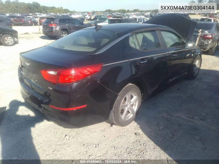 2014 Kia Optima Lx VIN: 5XXGM4A73EG304144 Lot: 40499963