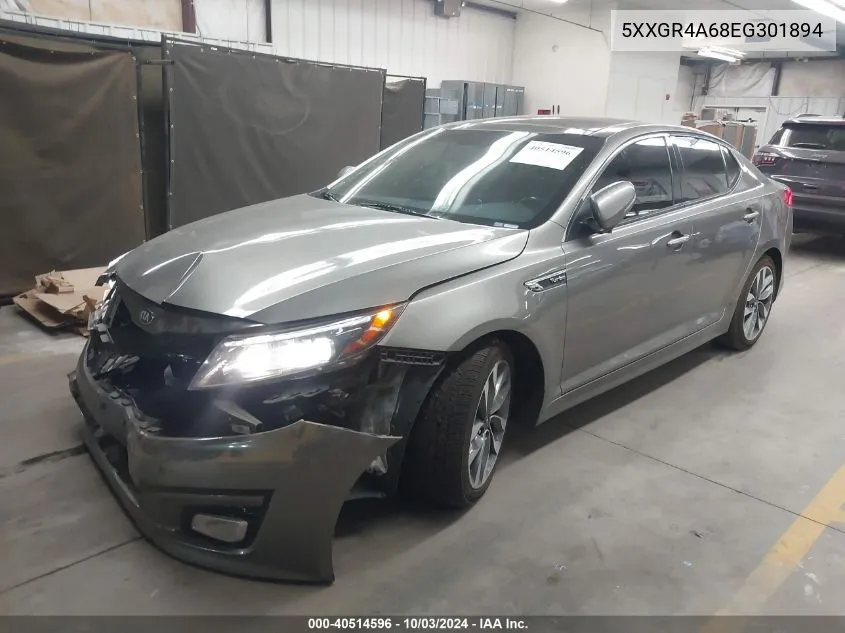 2014 Kia Optima Sx Turbo VIN: 5XXGR4A68EG301894 Lot: 40514596