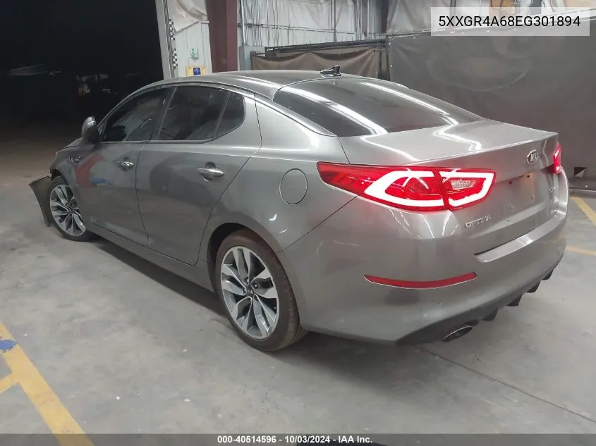 5XXGR4A68EG301894 2014 Kia Optima Sx Turbo