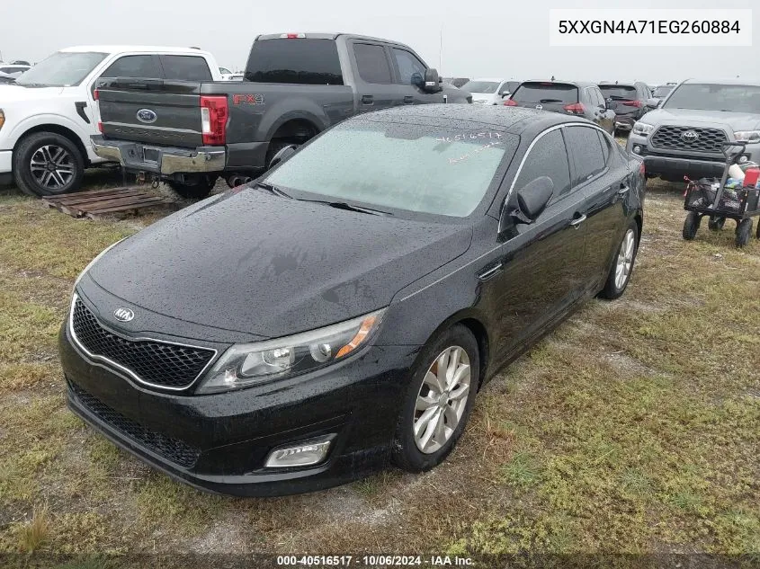 5XXGN4A71EG260884 2014 Kia Optima Ex