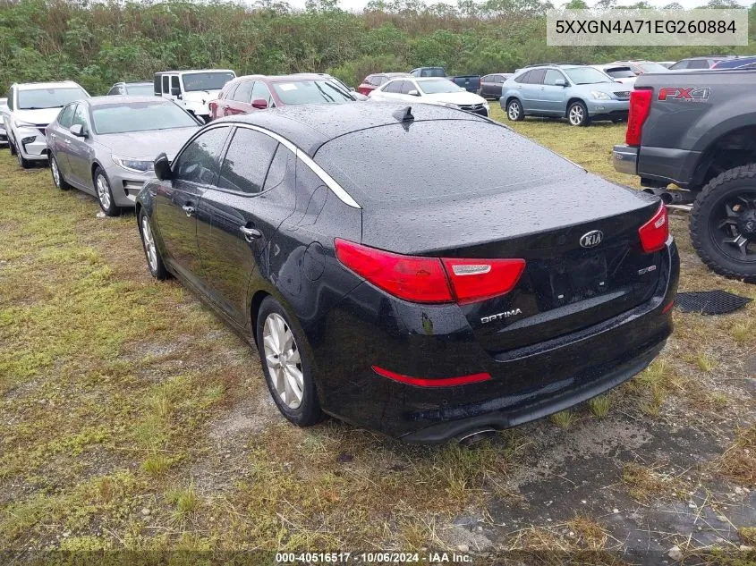 5XXGN4A71EG260884 2014 Kia Optima Ex