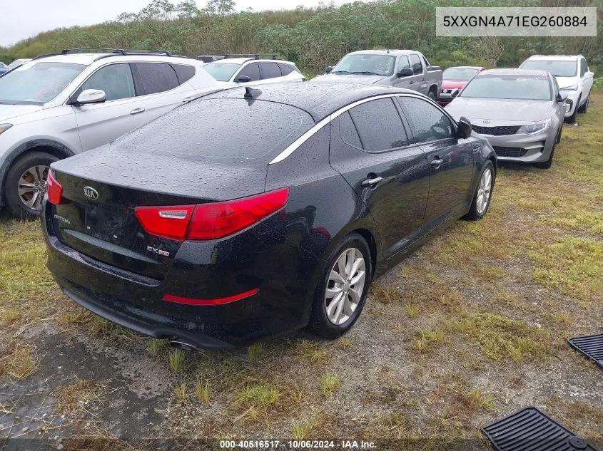 2014 Kia Optima Ex VIN: 5XXGN4A71EG260884 Lot: 40516517