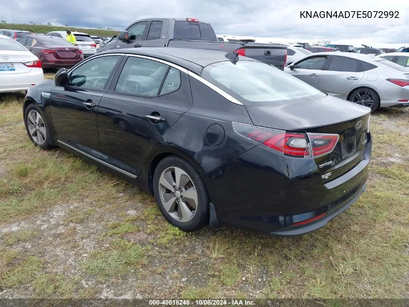 KNAGN4AD7E5072992 2014 Kia Optima Hybrid