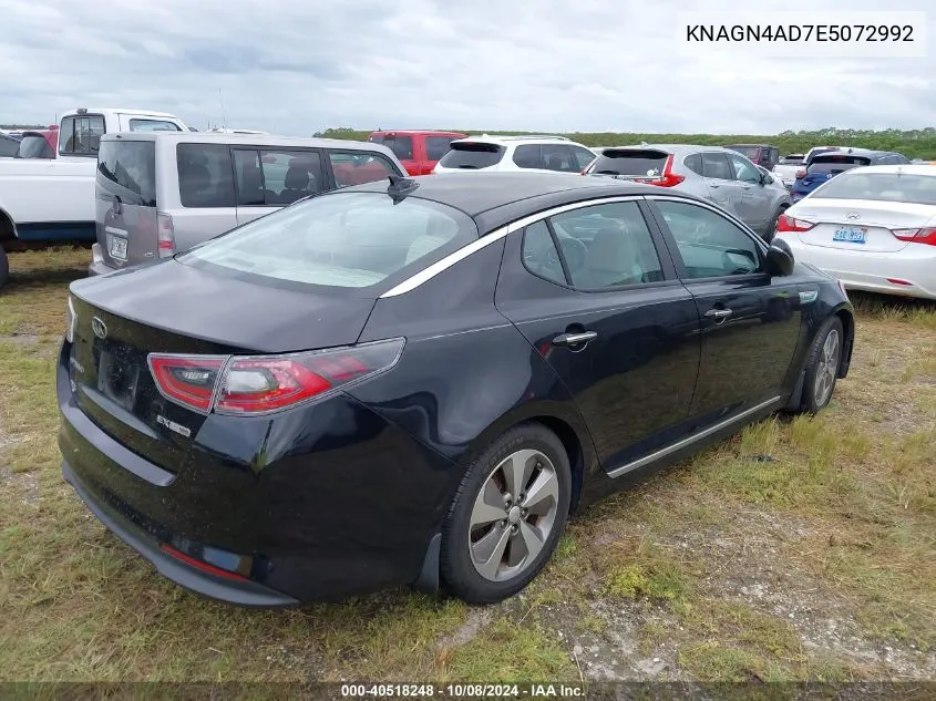 KNAGN4AD7E5072992 2014 Kia Optima Hybrid