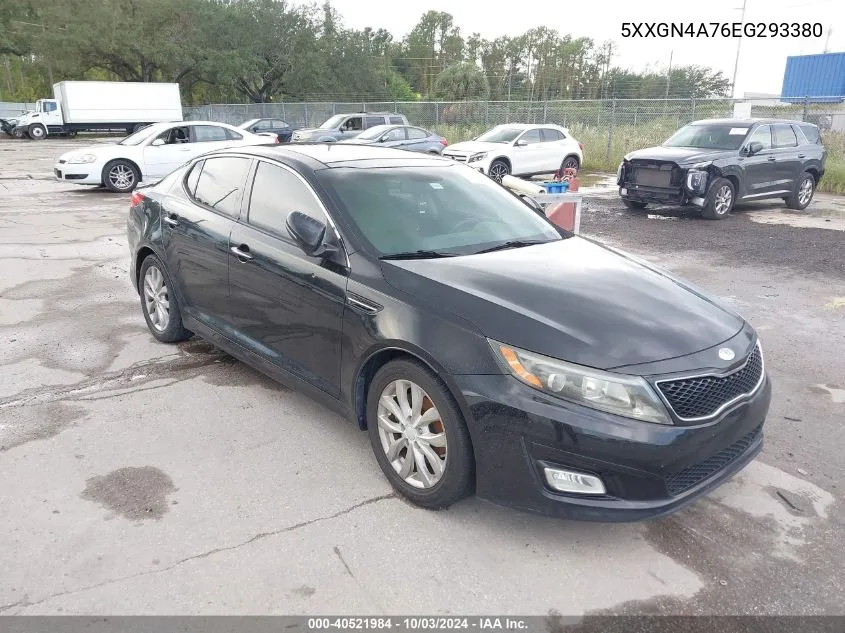 2014 Kia Optima Ex VIN: 5XXGN4A76EG293380 Lot: 40521984