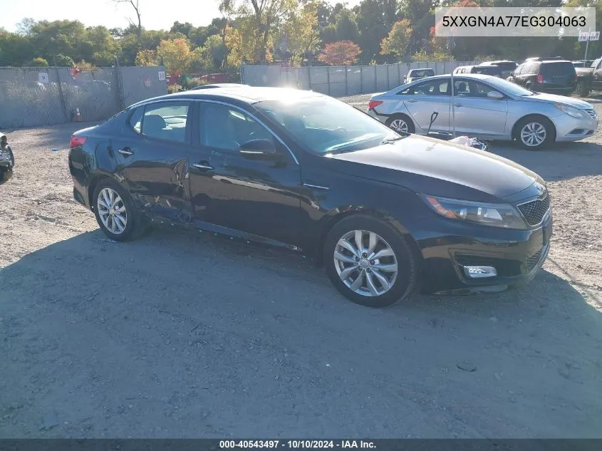 2014 Kia Optima Ex VIN: 5XXGN4A77EG304063 Lot: 40543497