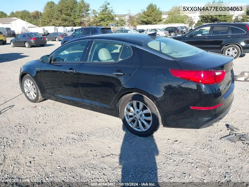 2014 Kia Optima Ex VIN: 5XXGN4A77EG304063 Lot: 40543497