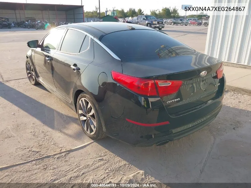 2014 Kia Optima Ex VIN: 5XXGN4A7XEG264867 Lot: 40544191