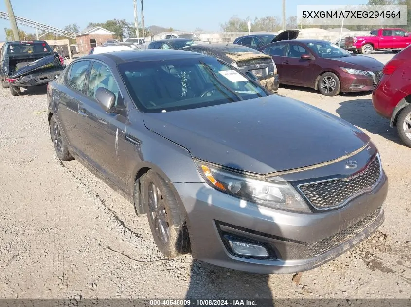 5XXGN4A7XEG294564 2014 Kia Optima Ex