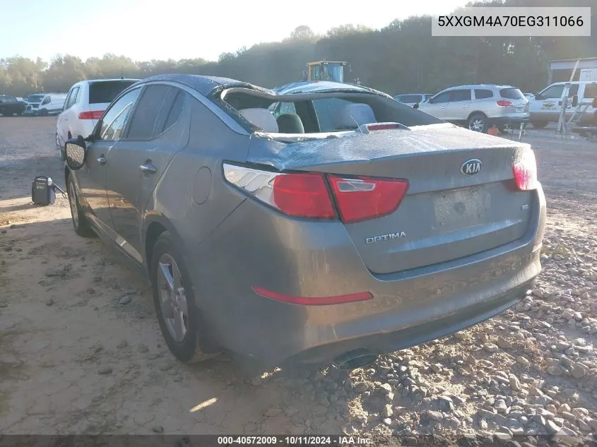 5XXGM4A70EG311066 2014 Kia Optima Lx