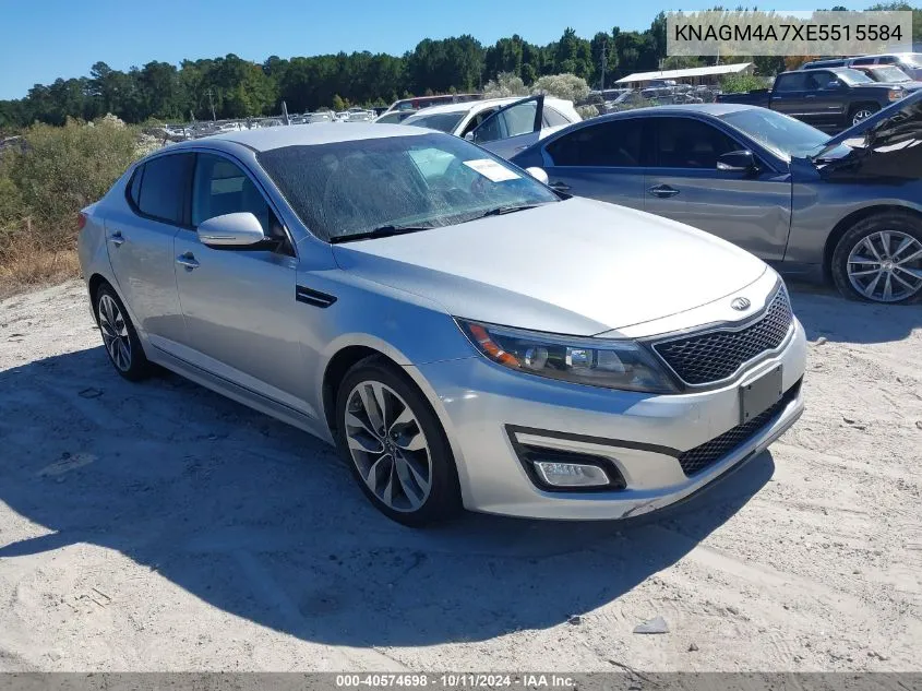 2014 Kia Optima Lx VIN: KNAGM4A7XE5515584 Lot: 40574698