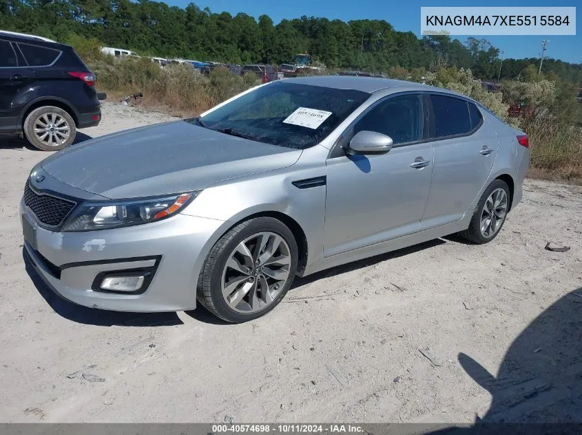 KNAGM4A7XE5515584 2014 Kia Optima Lx