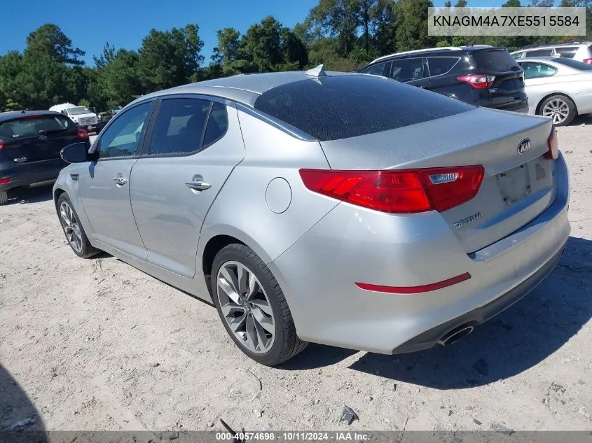 2014 Kia Optima Lx VIN: KNAGM4A7XE5515584 Lot: 40574698