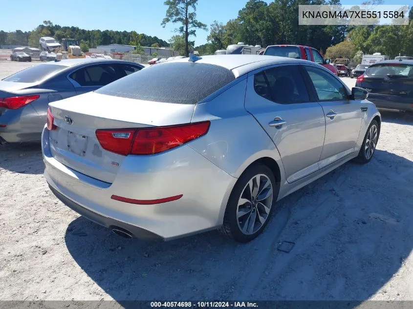 KNAGM4A7XE5515584 2014 Kia Optima Lx