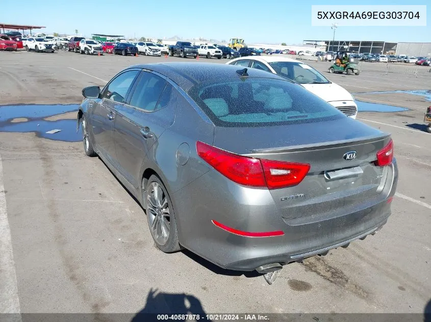 2014 Kia Optima Sxl Turbo VIN: 5XXGR4A69EG303704 Lot: 40587878