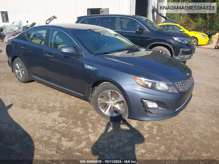 KNAGM4AD8E5064323 2014 Kia Optima Hybrid Lx