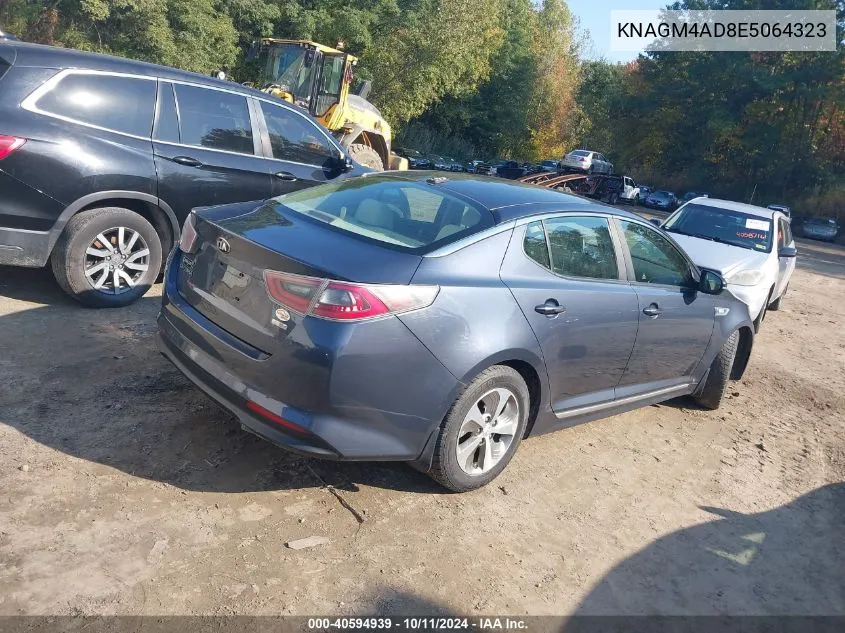 2014 Kia Optima Hybrid Lx VIN: KNAGM4AD8E5064323 Lot: 40594939