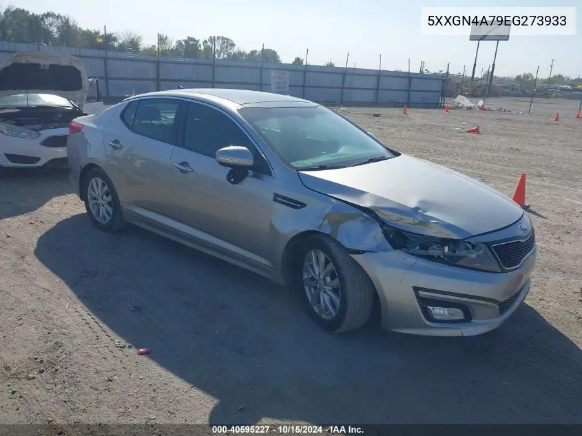 2014 Kia Optima Ex VIN: 5XXGN4A79EG273933 Lot: 40595227