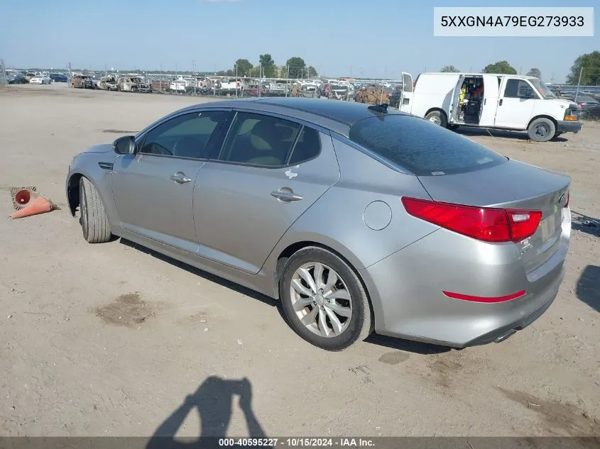 2014 Kia Optima Ex VIN: 5XXGN4A79EG273933 Lot: 40595227