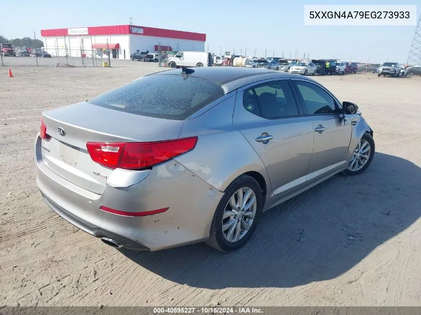 2014 Kia Optima Ex VIN: 5XXGN4A79EG273933 Lot: 40595227