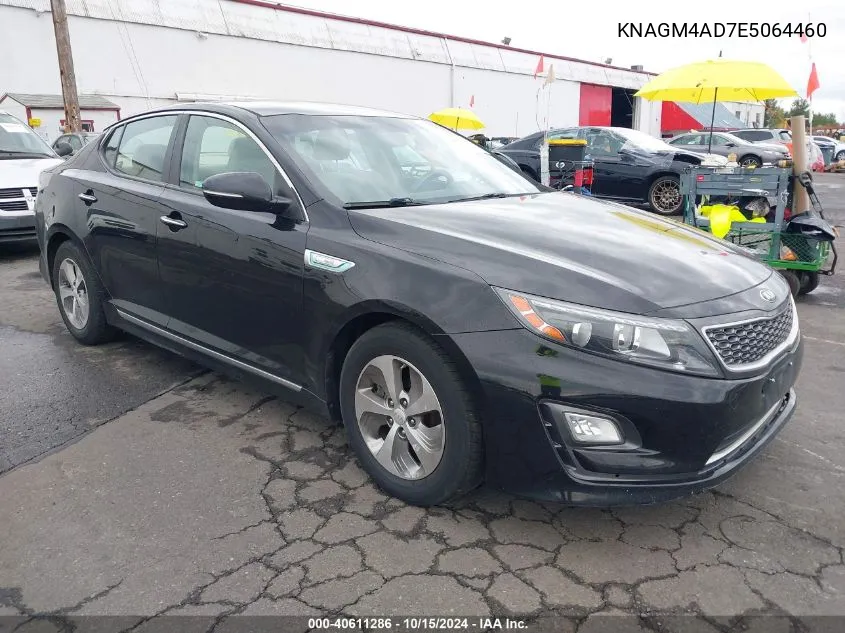 2014 Kia Optima Hybrid Lx VIN: KNAGM4AD7E5064460 Lot: 40611286