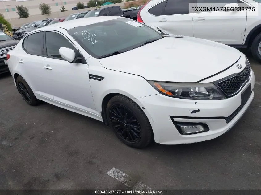 2014 Kia Optima Lx VIN: 5XXGM4A73EG333725 Lot: 40627377