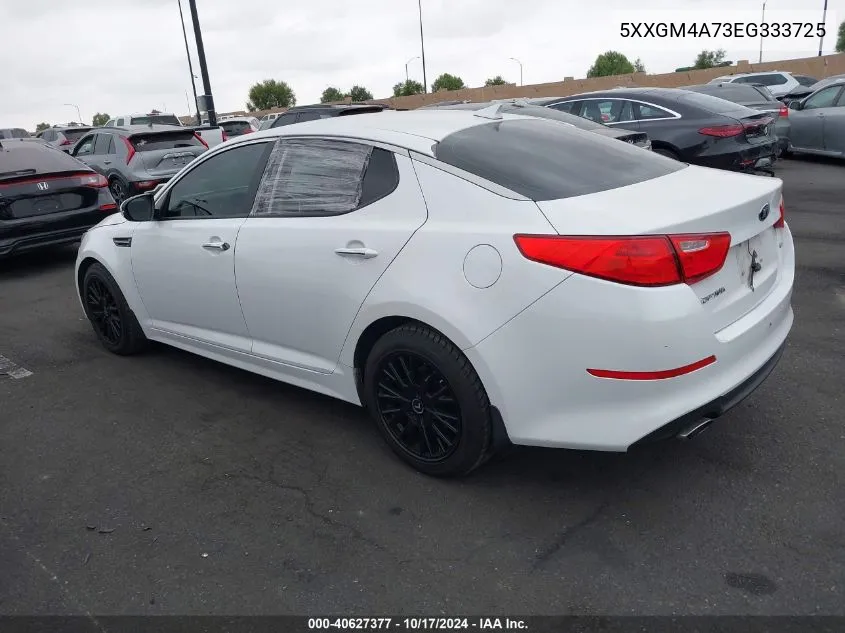 2014 Kia Optima Lx VIN: 5XXGM4A73EG333725 Lot: 40627377