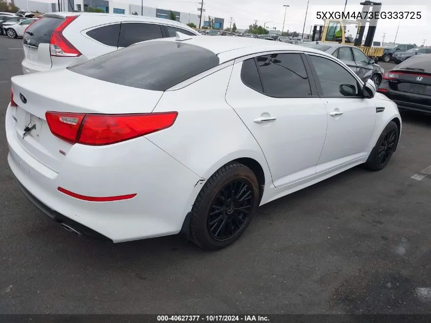 2014 Kia Optima Lx VIN: 5XXGM4A73EG333725 Lot: 40627377