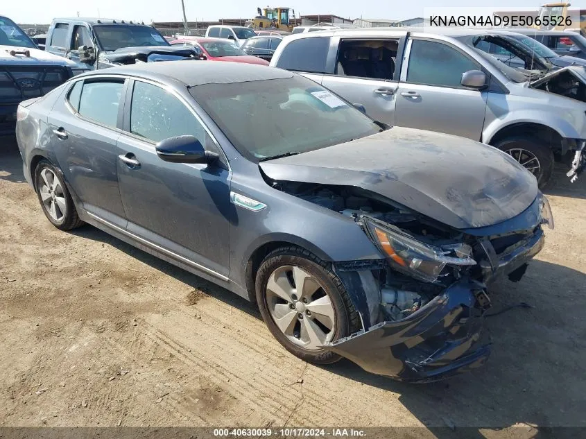 KNAGN4AD9E5065526 2014 Kia Optima Hybrid