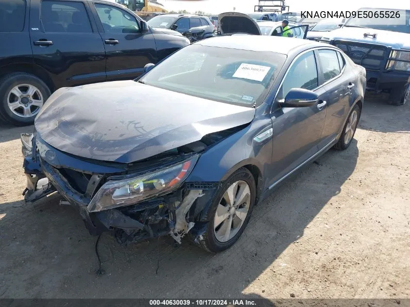 KNAGN4AD9E5065526 2014 Kia Optima Hybrid