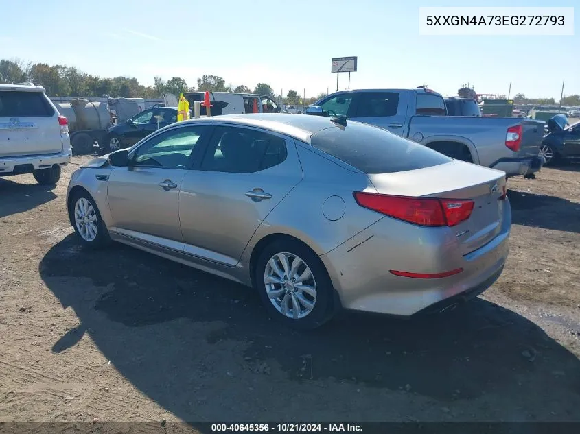 2014 Kia Optima Ex VIN: 5XXGN4A73EG272793 Lot: 40645356