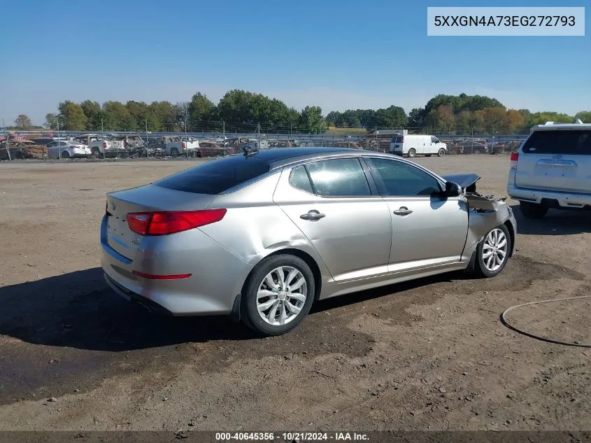 2014 Kia Optima Ex VIN: 5XXGN4A73EG272793 Lot: 40645356