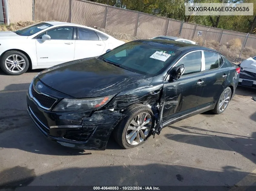 2014 Kia Optima Sxl Turbo VIN: 5XXGR4A66EG290636 Lot: 40648053