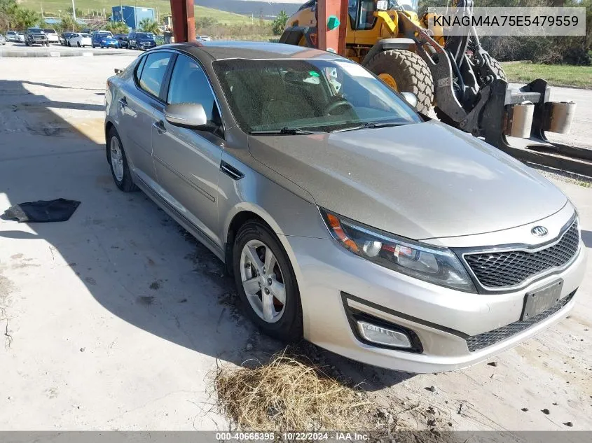 2014 Kia Optima Lx VIN: KNAGM4A75E5479559 Lot: 40665395