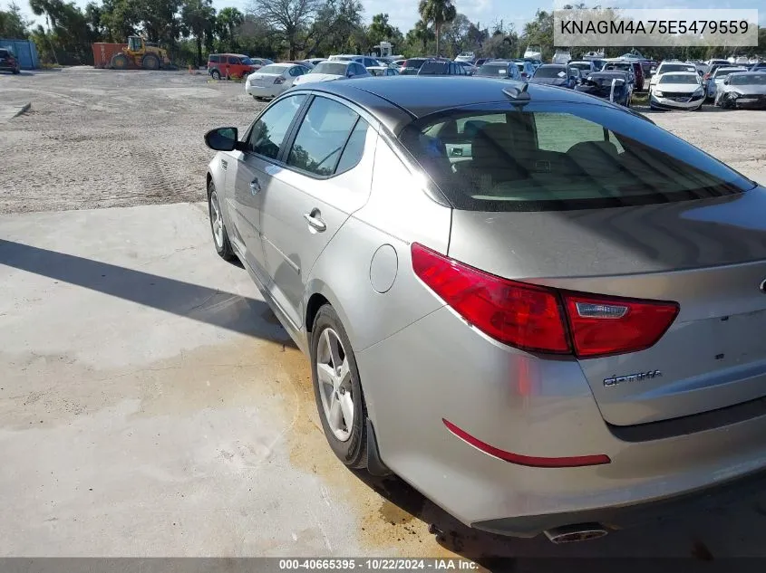 2014 Kia Optima Lx VIN: KNAGM4A75E5479559 Lot: 40665395