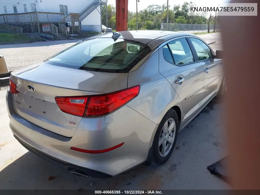 2014 Kia Optima Lx VIN: KNAGM4A75E5479559 Lot: 40665395