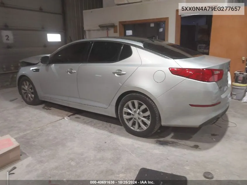 2014 Kia Optima Ex VIN: 5XXGN4A79EG277657 Lot: 40691638