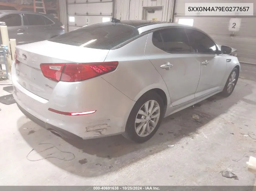 2014 Kia Optima Ex VIN: 5XXGN4A79EG277657 Lot: 40691638