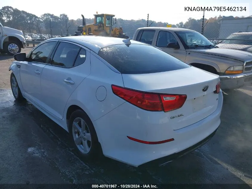 2014 Kia Optima Lx VIN: KNAGM4A79E5462134 Lot: 40701967