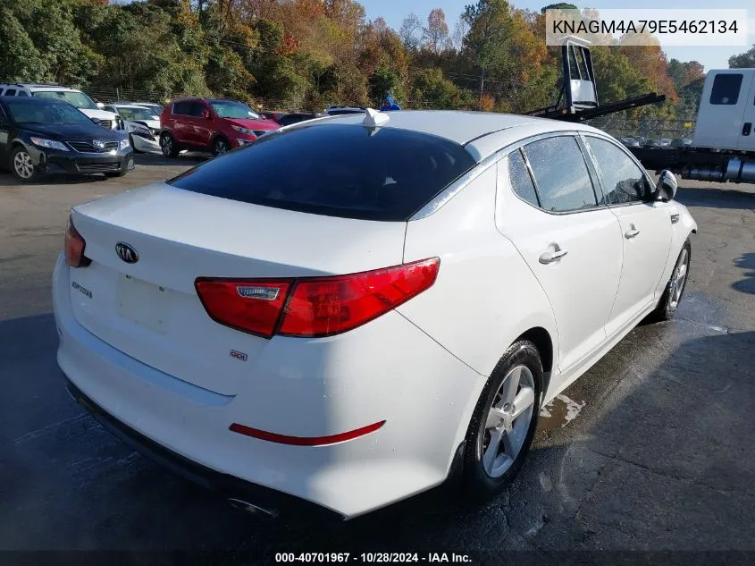 2014 Kia Optima Lx VIN: KNAGM4A79E5462134 Lot: 40701967