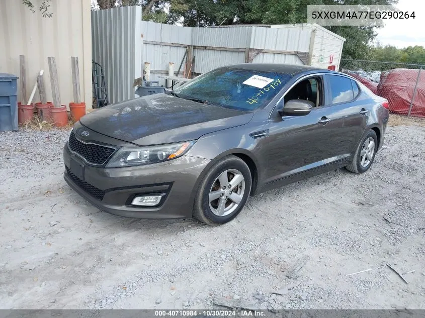 2014 Kia Optima Lx VIN: 5XXGM4A77EG290264 Lot: 40710984