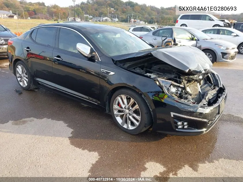 5XXGR4A61EG280693 2014 Kia Optima Sxl Turbo