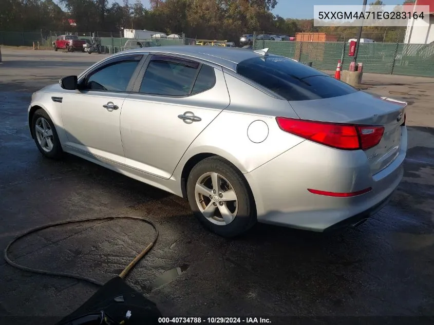 5XXGM4A71EG283164 2014 Kia Optima Lx