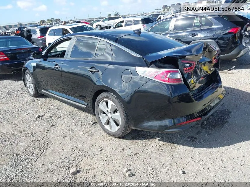 KNAGN4AD5E5067564 2014 Kia Optima Hybrid Ex