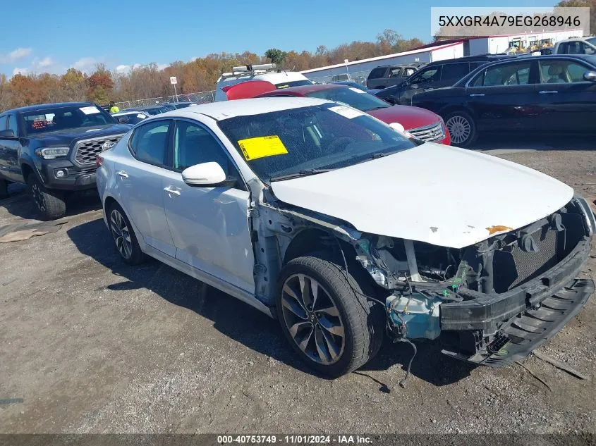 2014 Kia Optima Sx VIN: 5XXGR4A79EG268946 Lot: 40753749